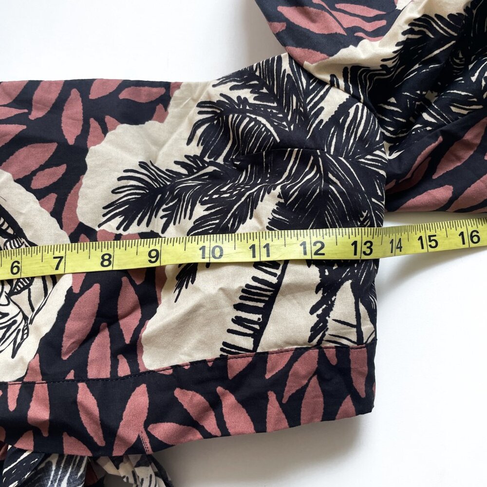 Johanna Ortiz Paraiso Natural Tropical Print Crop Top Size 2 NEW NWT - Picture 8 of 12